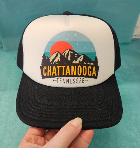 Brilliant Teal Sunrise - Trucker Hat