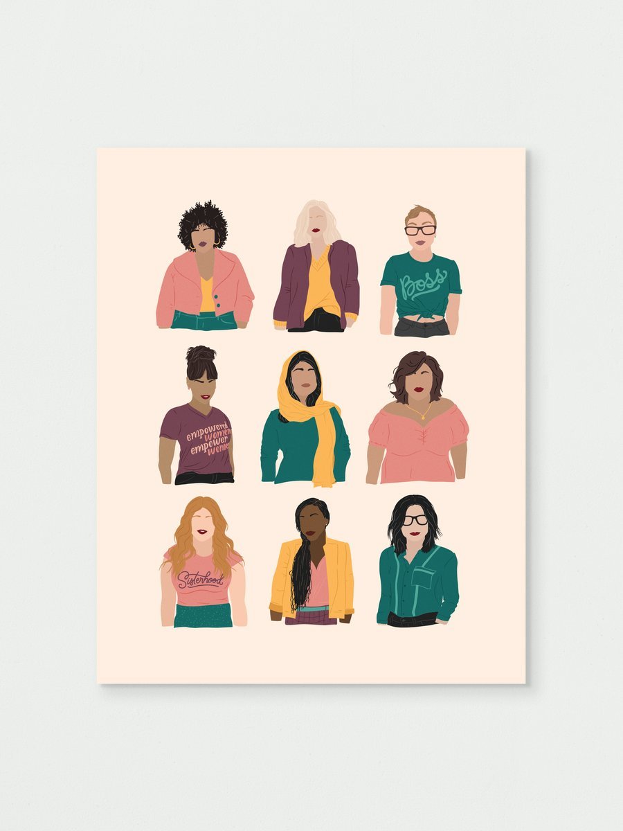 Powerful Women Art Prints - Archd