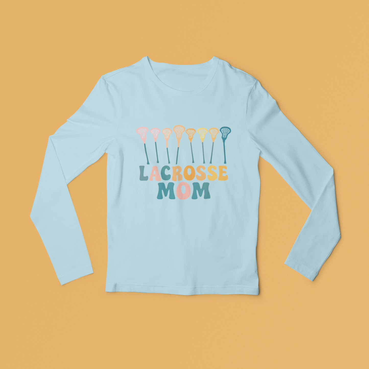 Lacrosse Mom Long Sleeve Tee