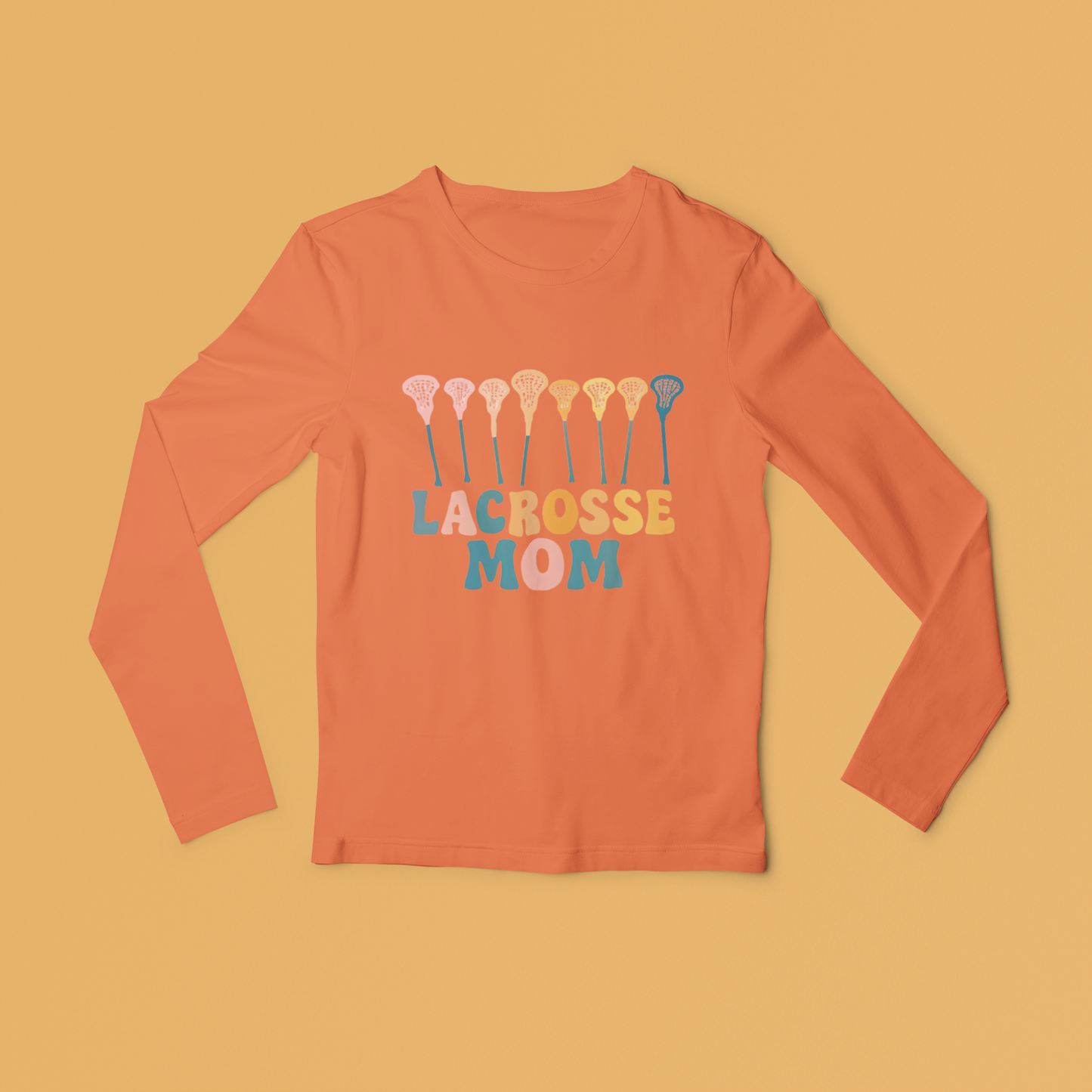 Lacrosse Mom Long Sleeve Tee