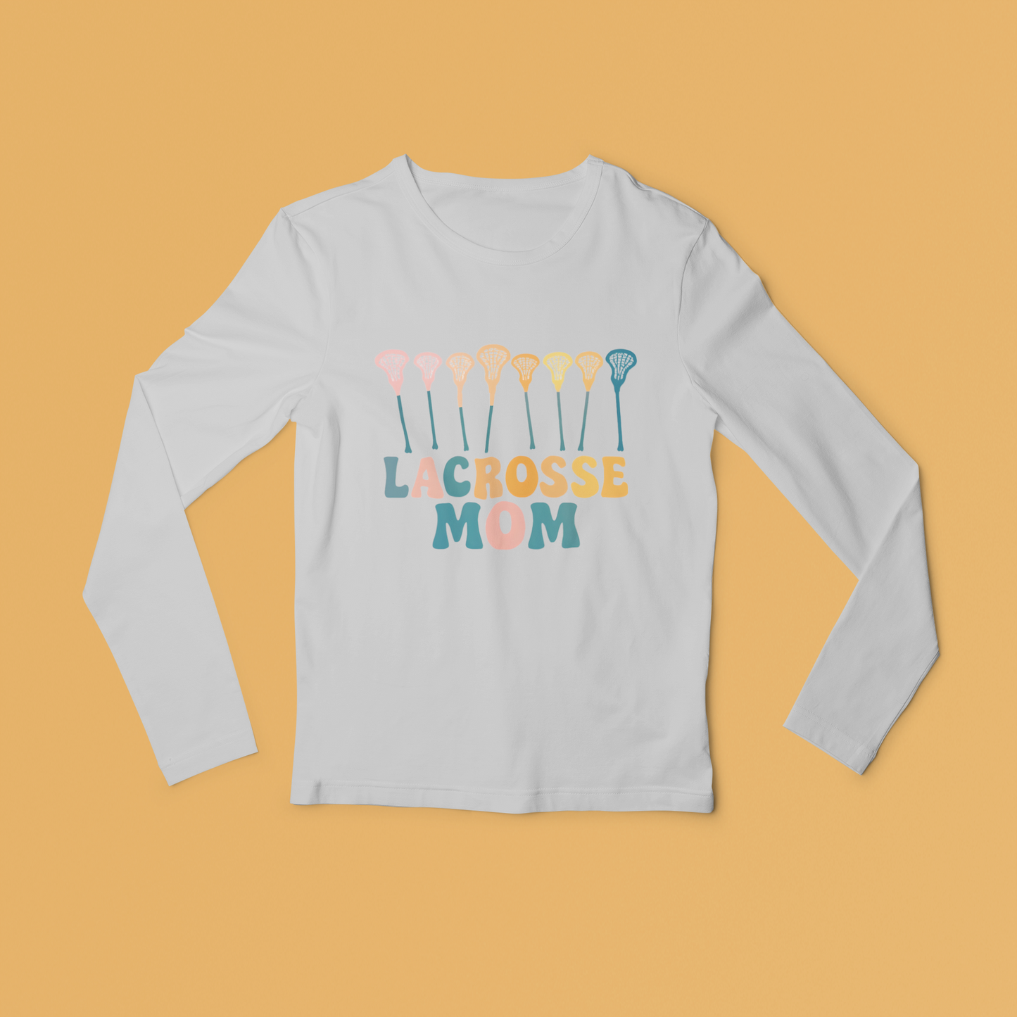 Lacrosse Mom Long Sleeve Tee