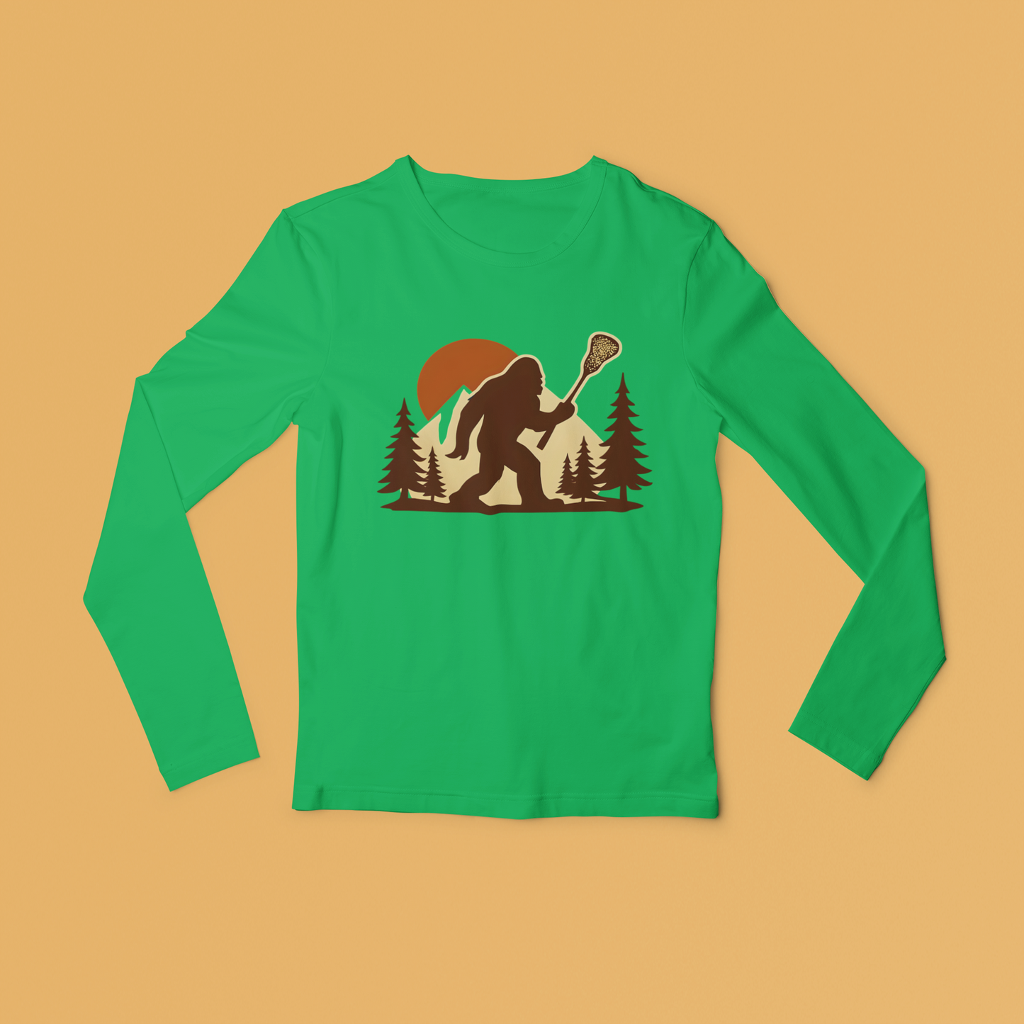 LAXsquatch Long Sleeved Tee