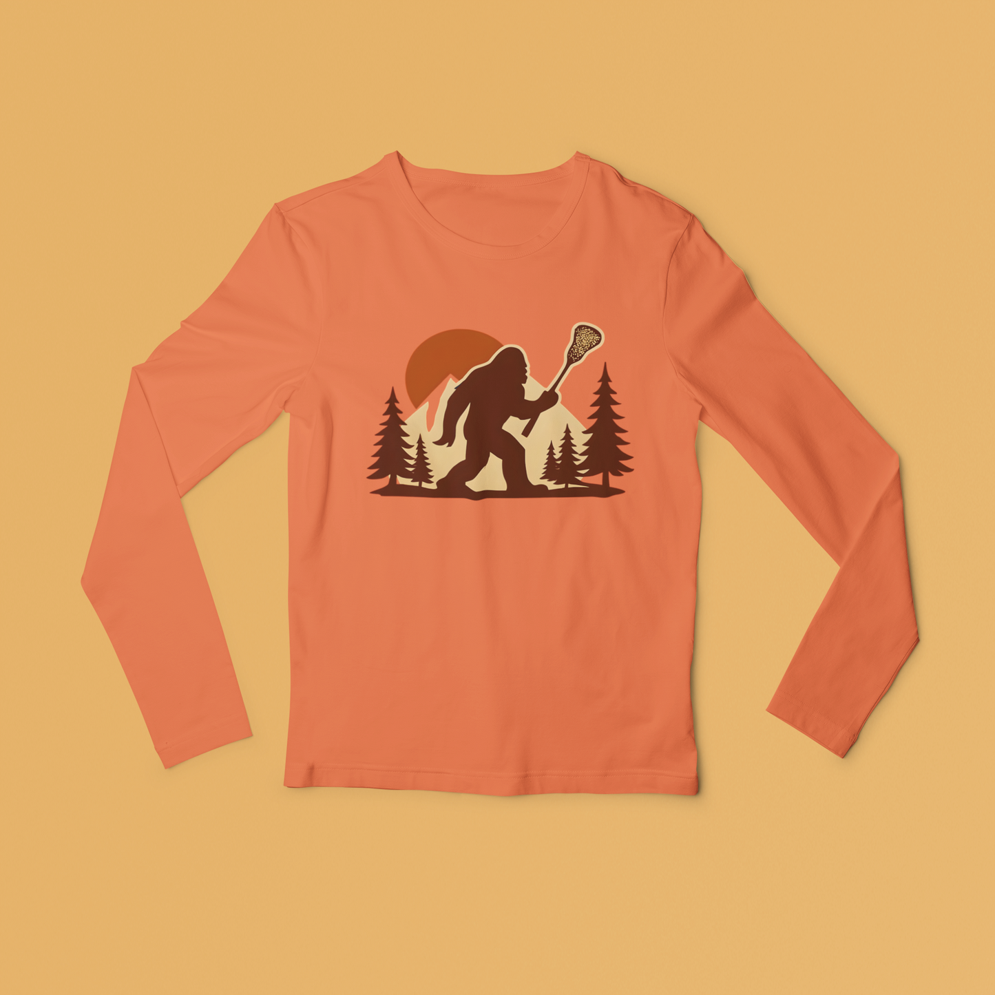 LAXsquatch Long Sleeved Tee