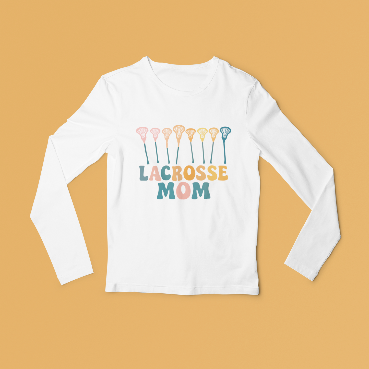 Lacrosse Mom Long Sleeve Tee