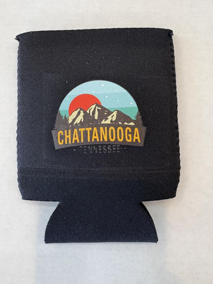 Brilliant Teal Sunrise Coozie