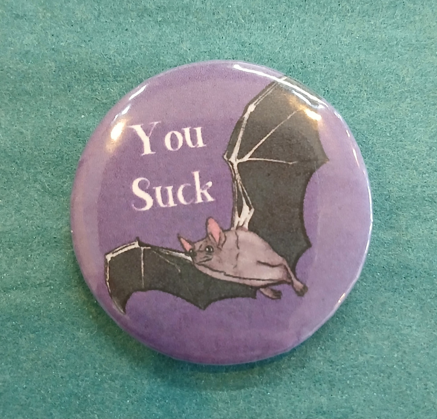 You Suck Button- 1.25