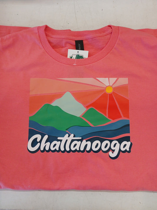 Pink Sunburst T-shirt