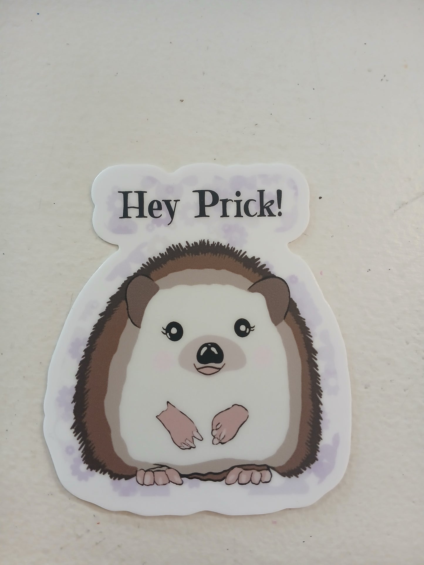 Hey Prick! Sticker- Wanderland
