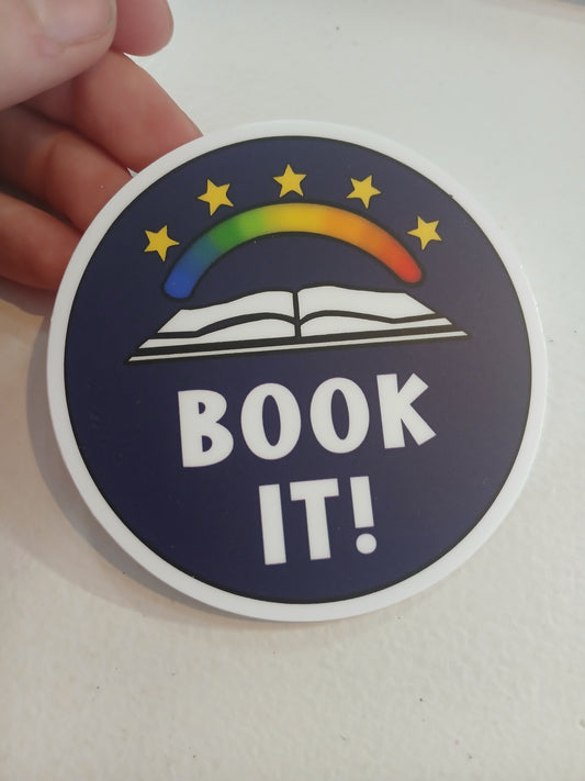 Book It! Sticker- Wanderland