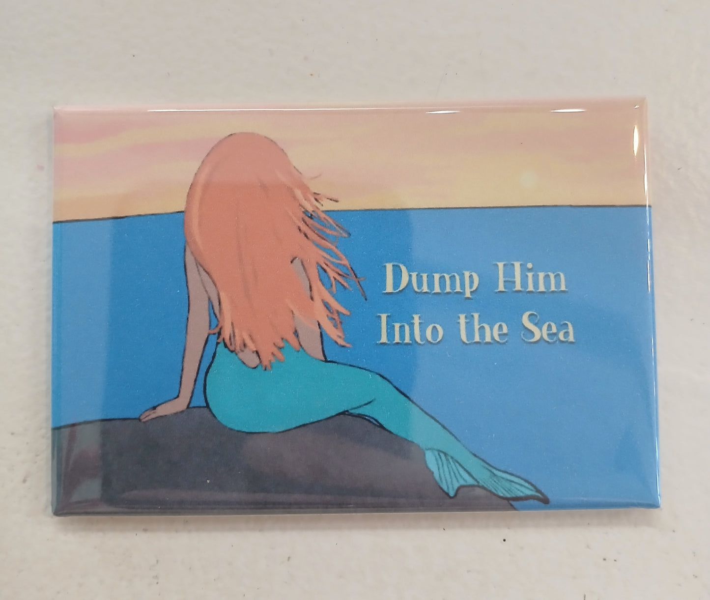 Dump Him Kitchen Magnet