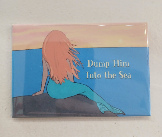 Dump Him Kitchen Magnet