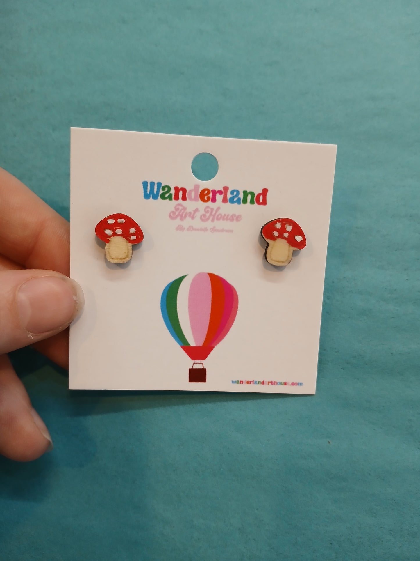 Mushroom Earrings- Wanderland