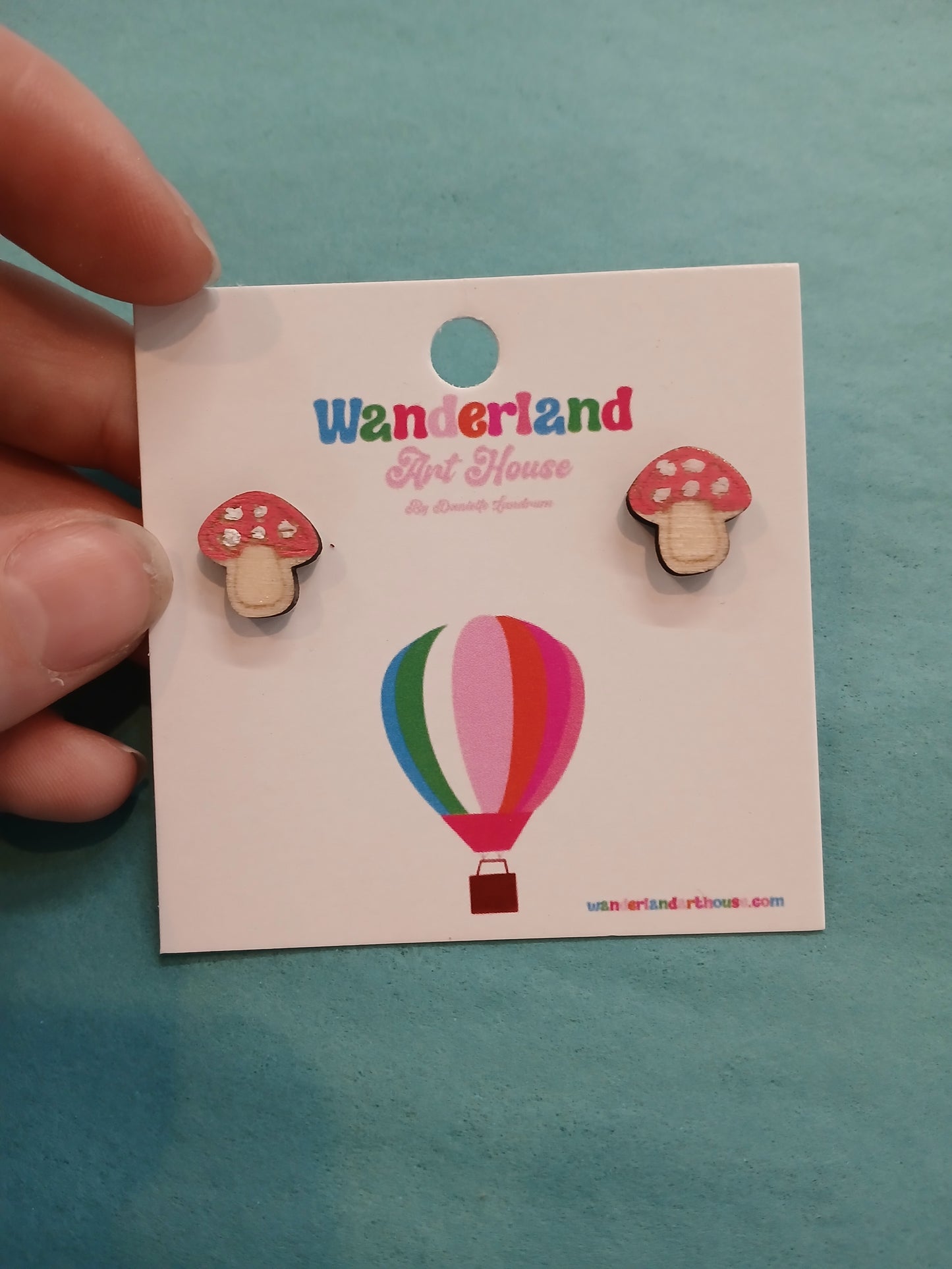 Mushroom Earrings- Wanderland