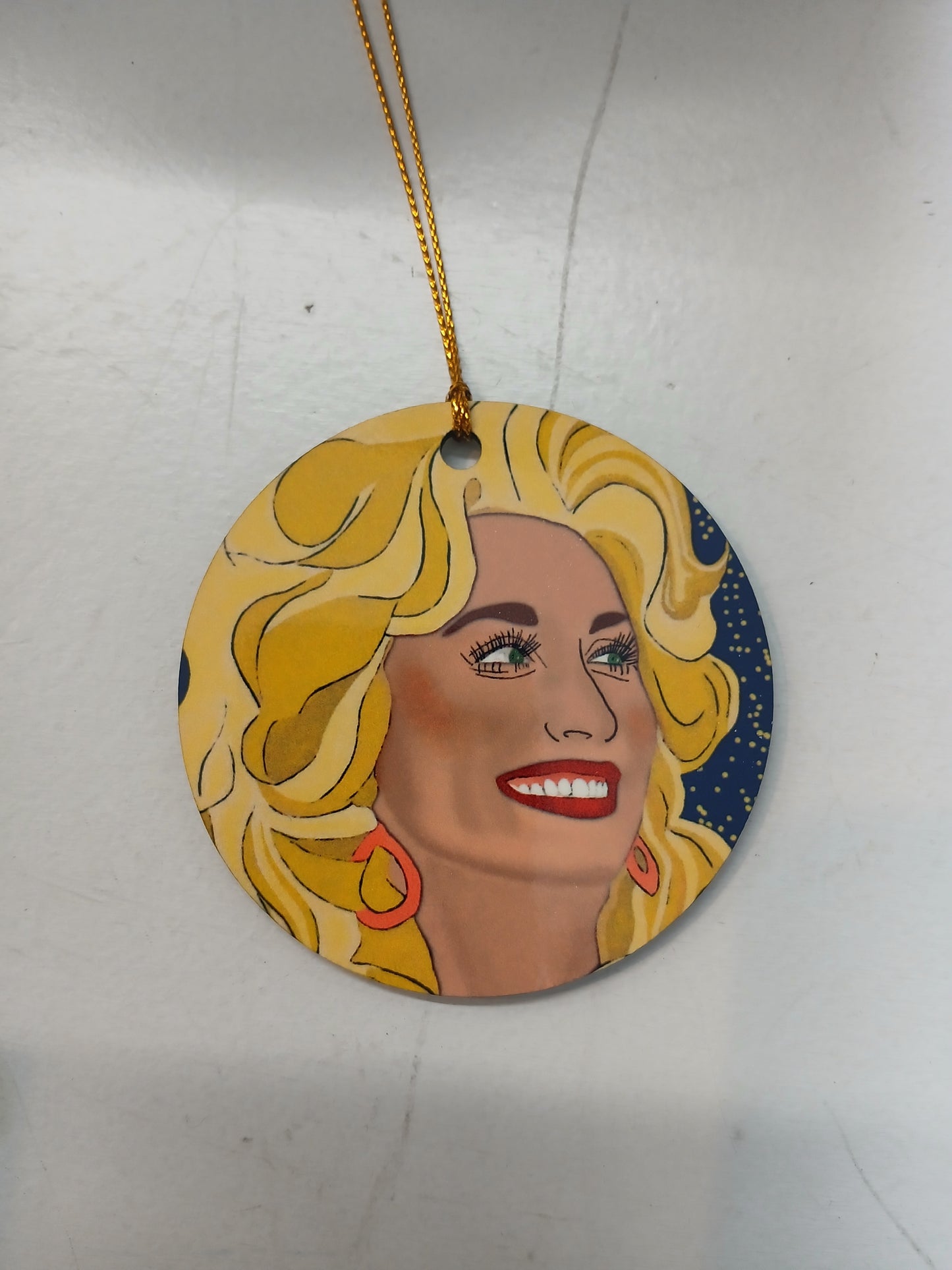 Dolly Parton Wooden Ornament- Wanderland
