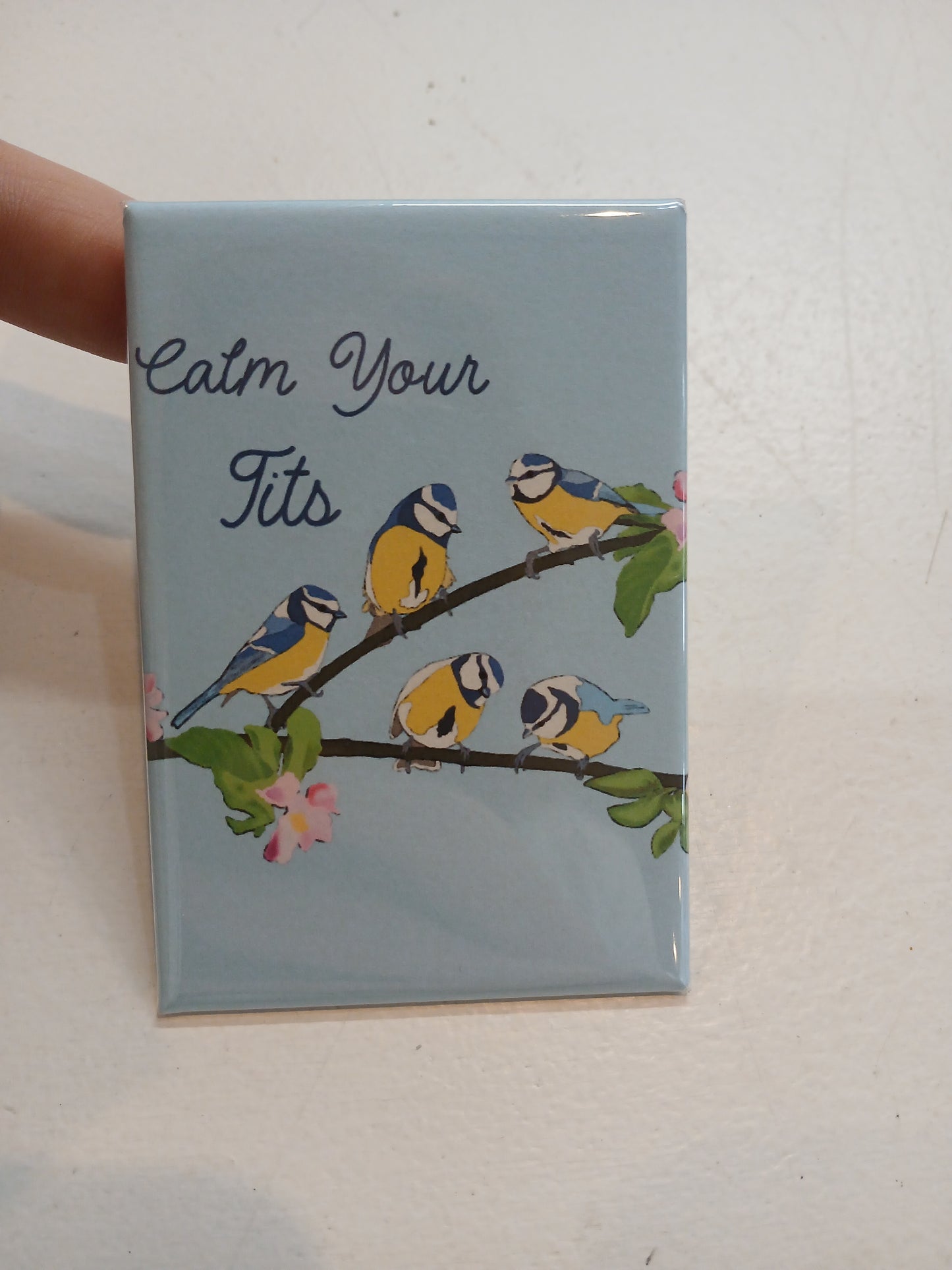 Calm Your Tits Kitchen Magnet- Wanderland