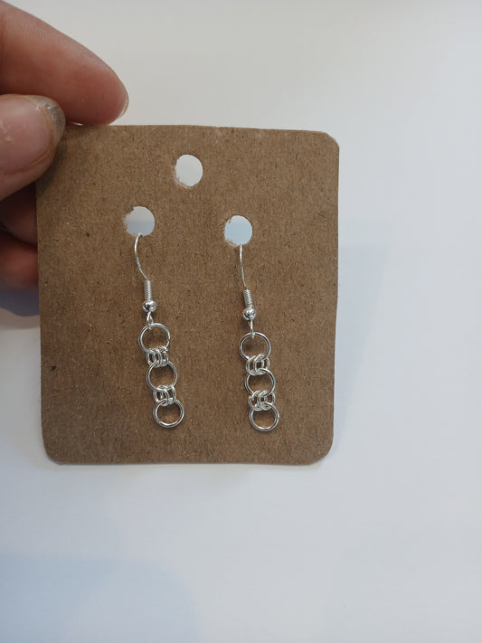 Mixed Metal Earrings