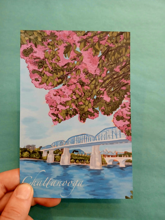 Spring In Chattanooga Postcard-Danielle Landrum
