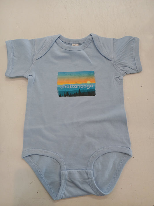 Eagles Pass Onesie- Blue