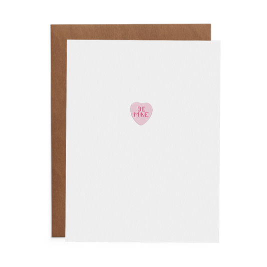 Conversation Hearts Be Mine - Chris Lykins Lost Art Greeting Card