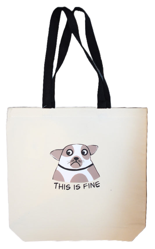 This Is Fine Tote- Wanderland
