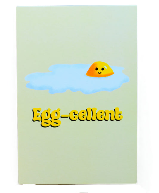 Egg-cellent Greeting Card - Wanderland Art House