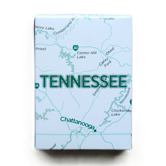 Tennessee Map Playing Cards