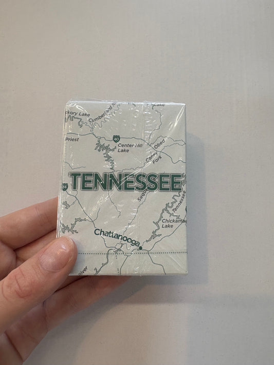 Tennessee Map Playing Cards