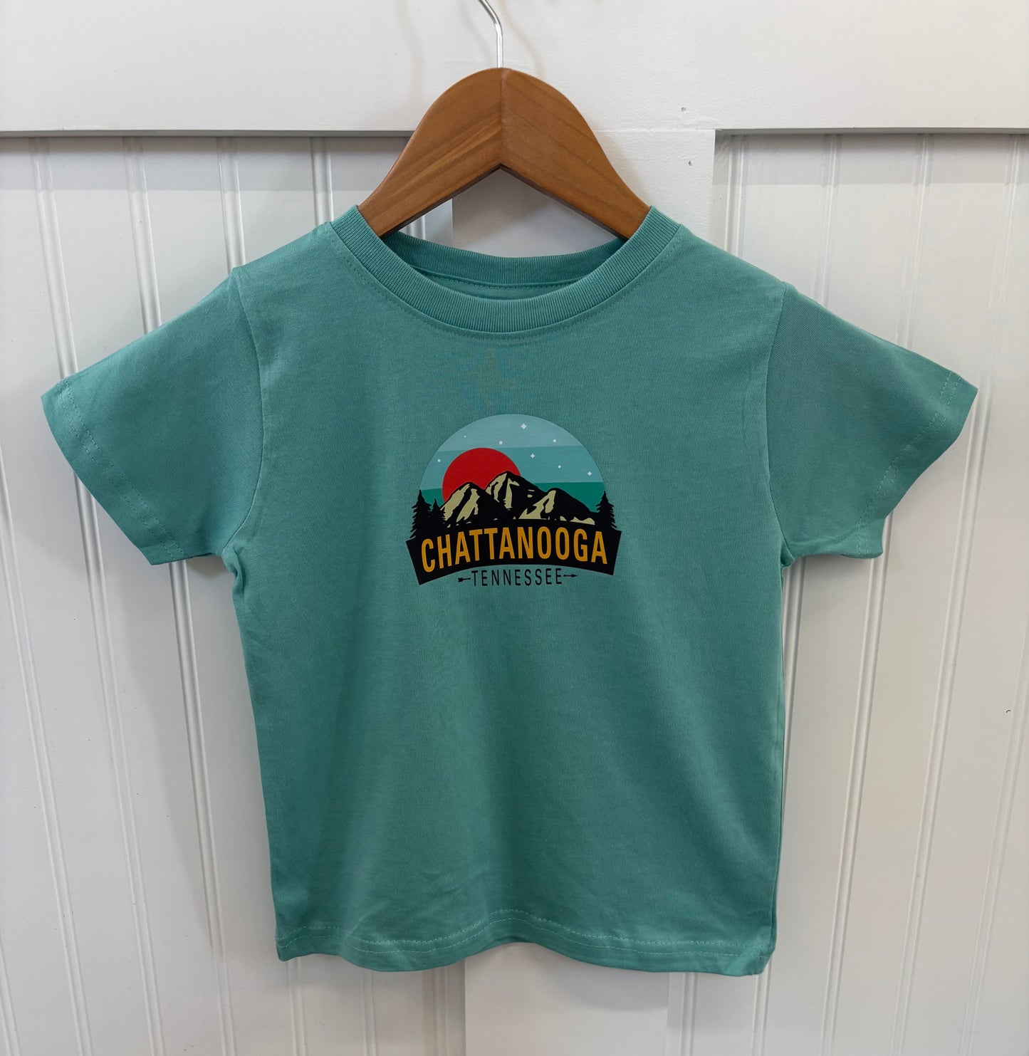 Brilliant Teal Sunrise Youth T-shirt / 5-6T