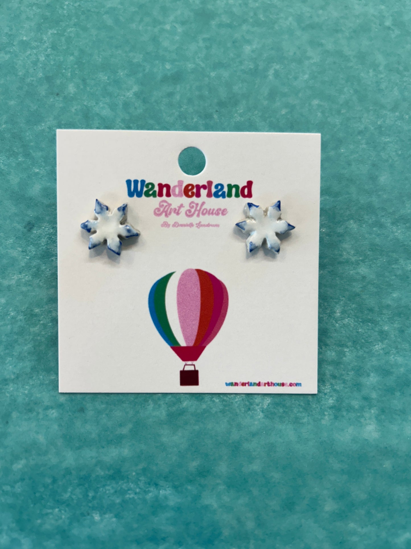 Snowflake Stud Earrings- Wanderland