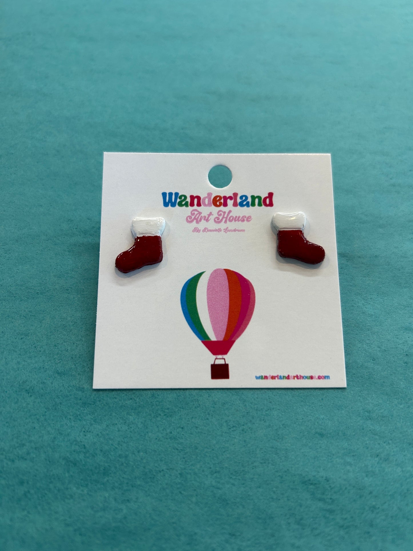 Stocking Stud Earrings- Wanderland