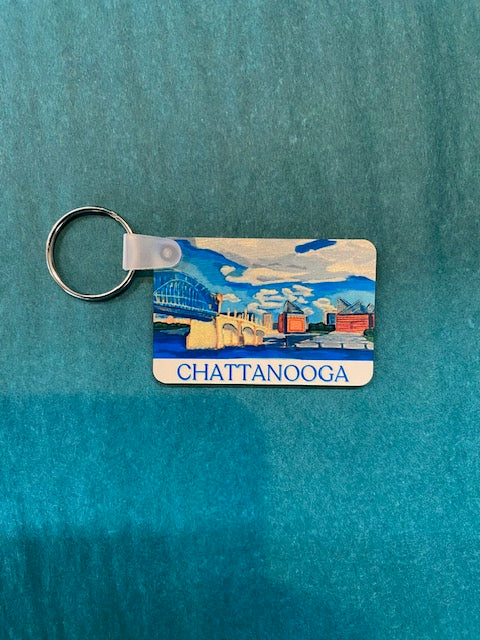 Sunny Day Chattanooga Key Chain- Danielle Landrum