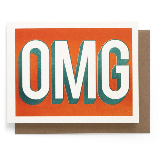 OMG Greeting Card- Smarty Pants