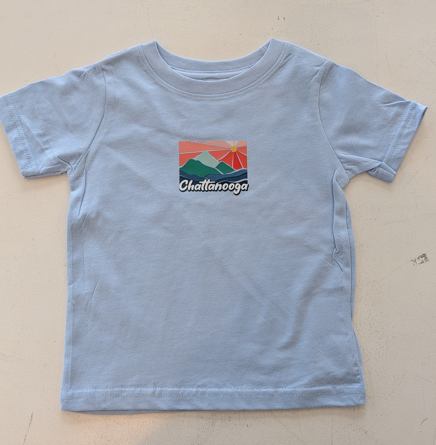 Blue Sunburst Youth T-shirt