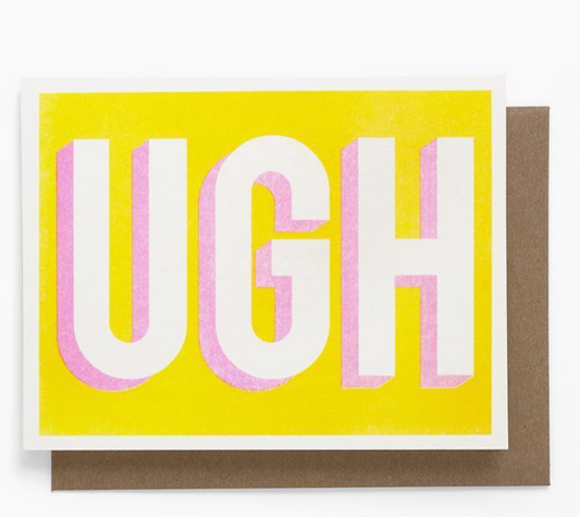 UGH Greeting Card- Smarty Pants