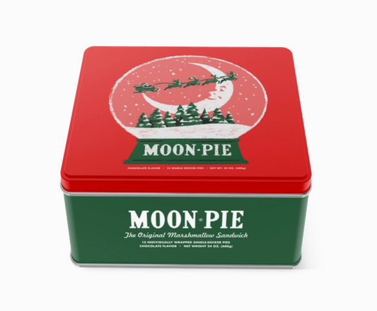Snow Globe Holiday Tin-MoonPie