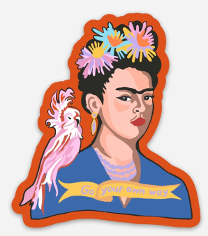 Ode to Frida Sticker-Paint the Town