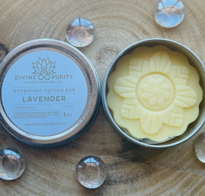 Lavender Lotion Bar-Divine Purity