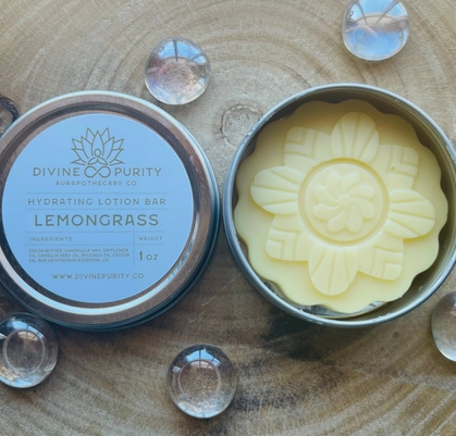 Lemongrass Lotion Bar-Divine Purity