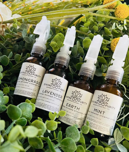 Mint Shower Steamer Spray-Divine Purity