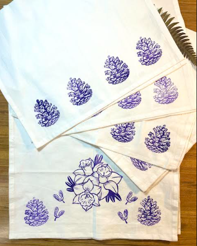 Tea Towel-Forest and Fern