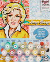 Stay Rosy-Paint the Town by Numbers