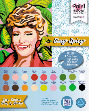 Stay Spicy-Paint the Town by Numbers