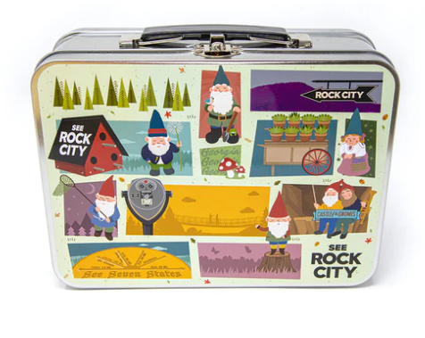 Rock City Gnome Lunch Box