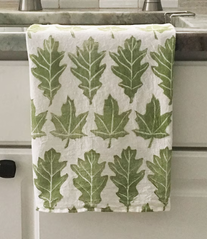 Fall Leaves Tea Towel-Rangemark