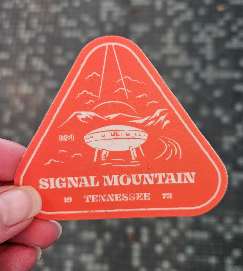 Spaceship House Sticker-Nativemade