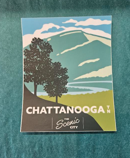 Chattanooga Scenic City Sticker