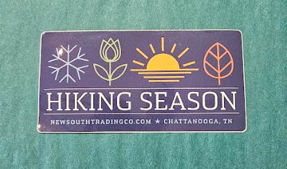 Hiking Season Sticker-New South