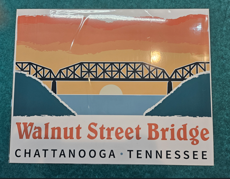 Walnut Street Bridge 11x14 Print-Marcy Johnson