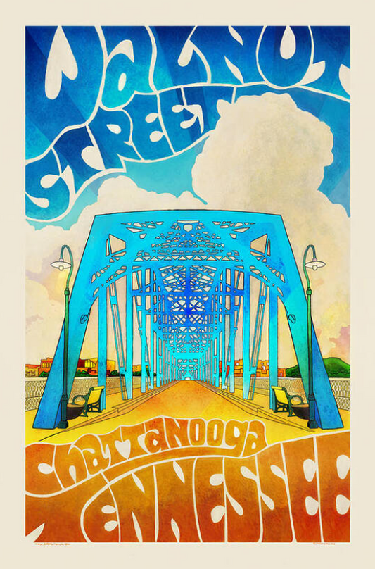Steven Llorca Print 8x12-Walnut Street Poster