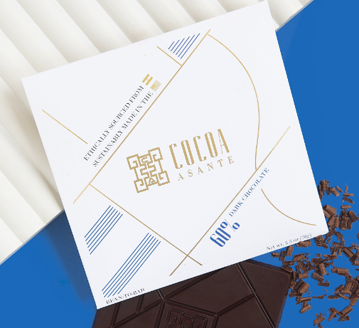 Cocoa Asante 60% Dark Chocolate Bar